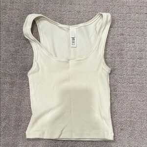 Women's Cream Tank Top